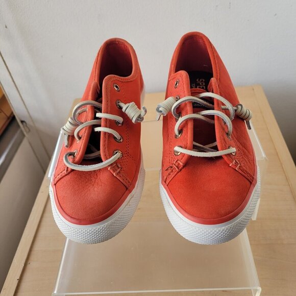 Sperry Topsider Seacoast Women’s Burnt Orange Shoe (Size: 6.5 Medium) - Picture 9 of 13